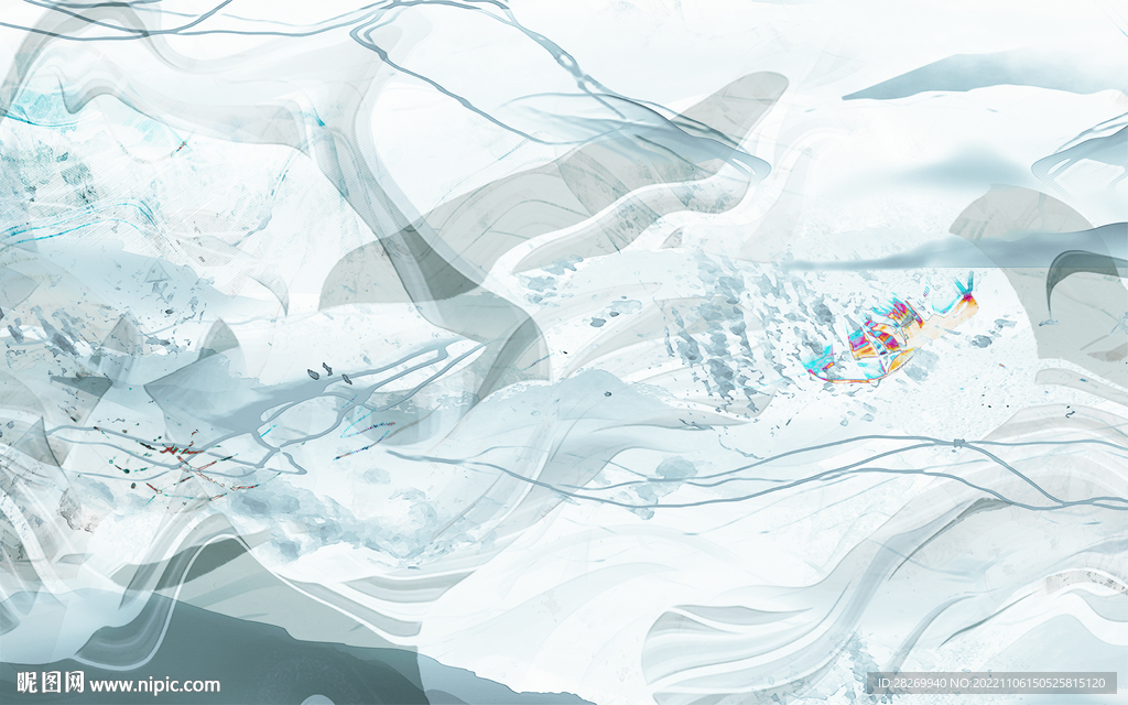 水墨山水 