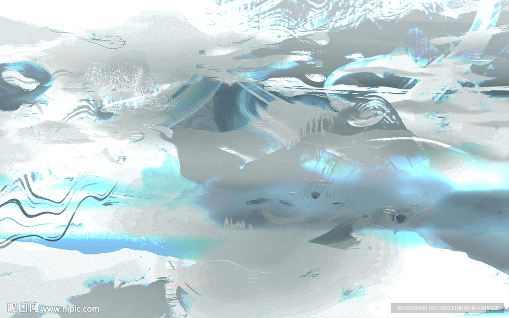 水墨画 