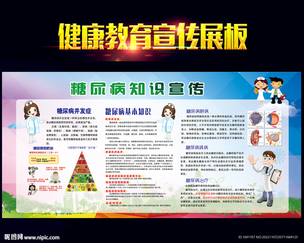 糖尿病知识宣传