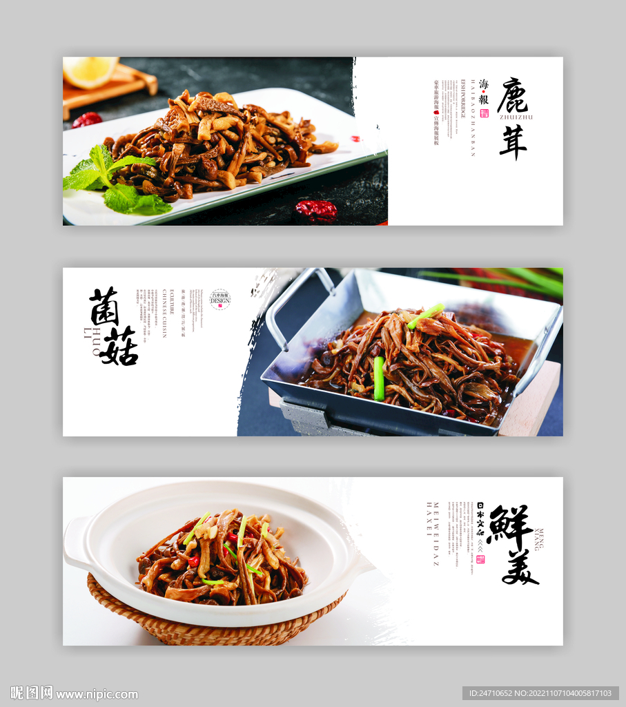 鹿茸菌海报