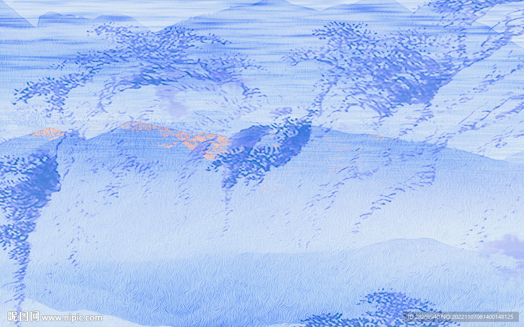 水墨画 