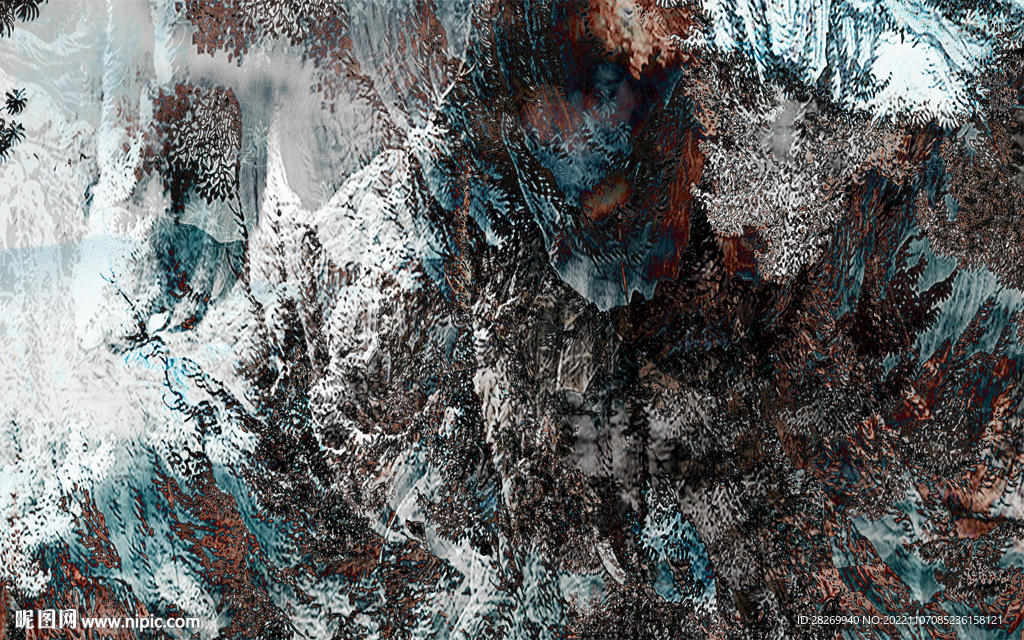 水墨山水 
