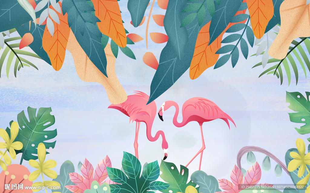 客厅 新欧式无框画 TIF分层