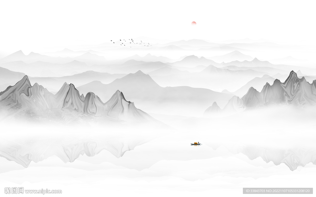 新中式电视背景墙