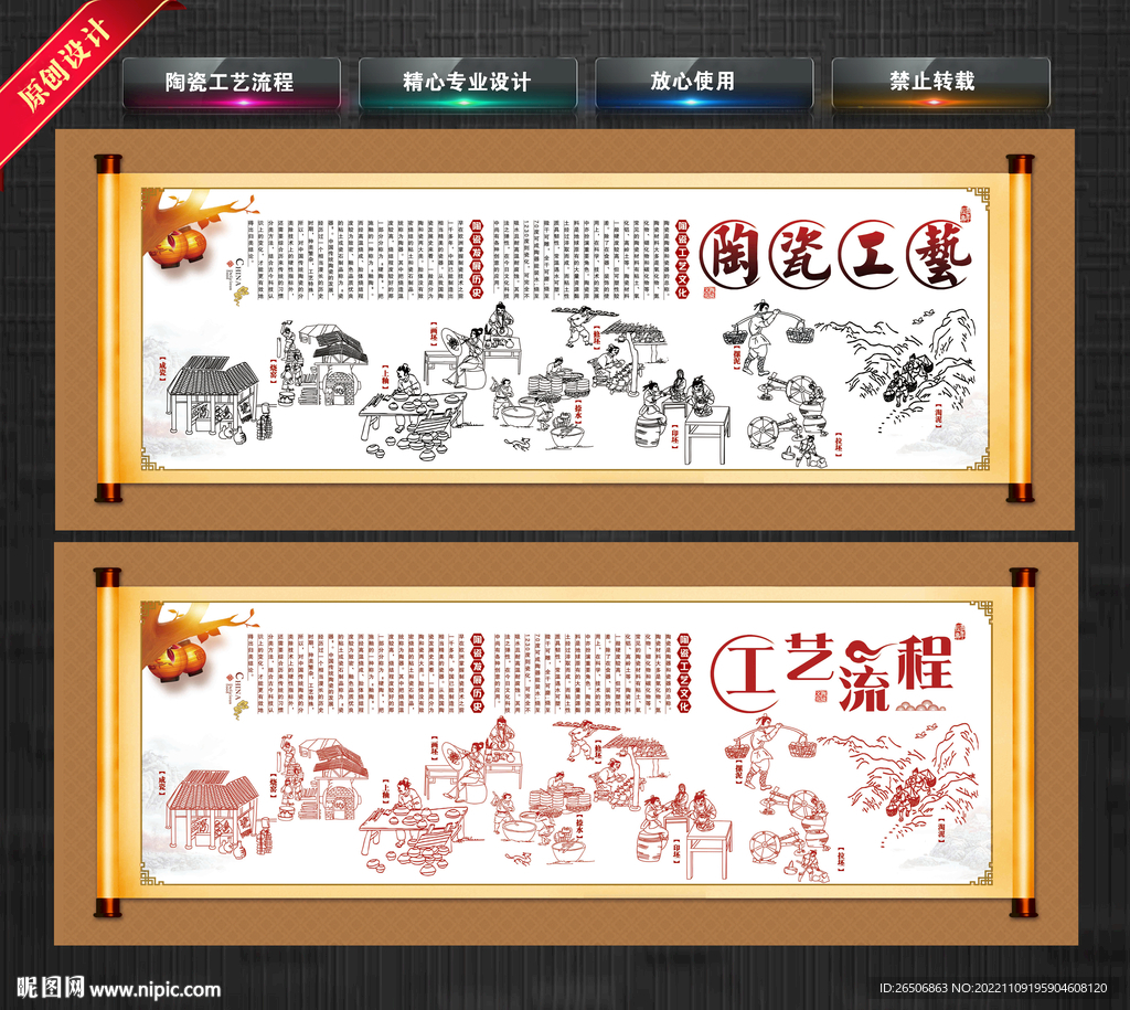 陶瓷工艺流程