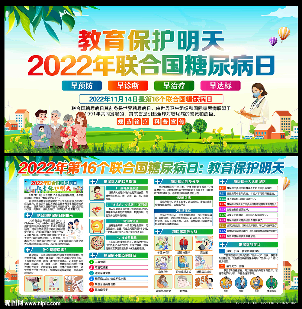 2022年联合国糖尿病日