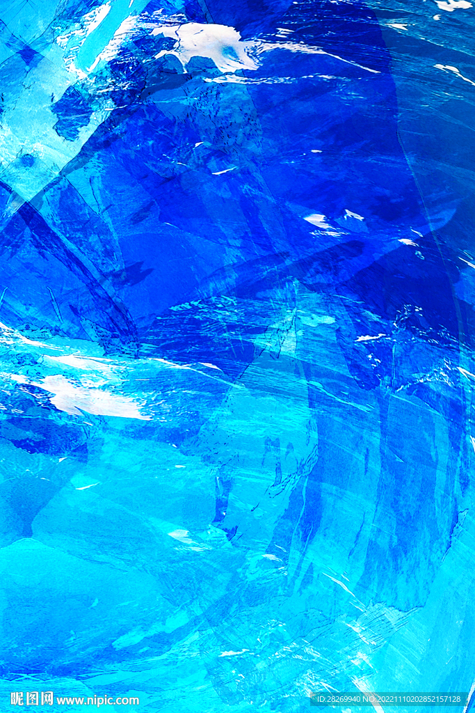 手绘抽象油画