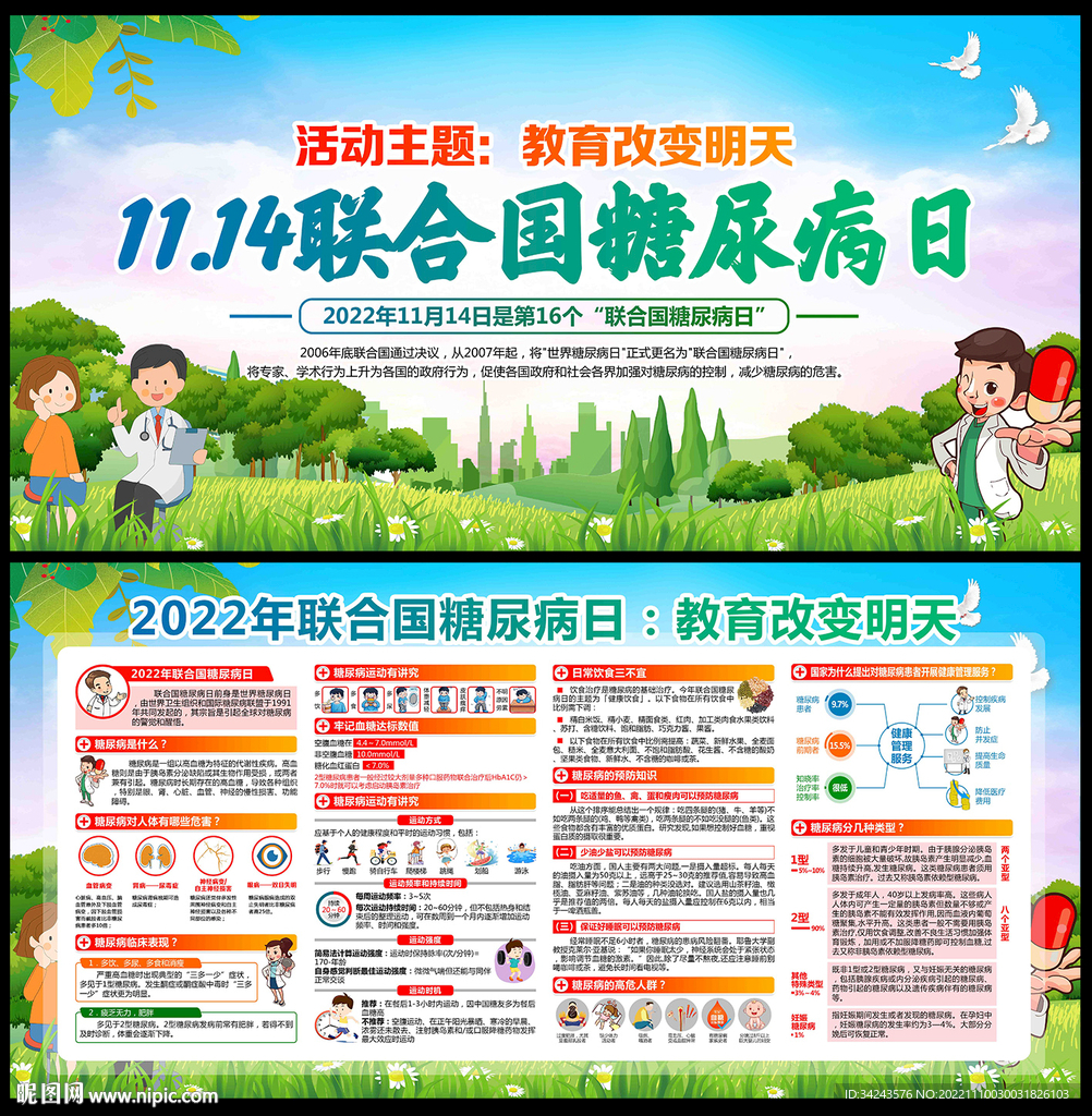 2022年联合国糖尿病日