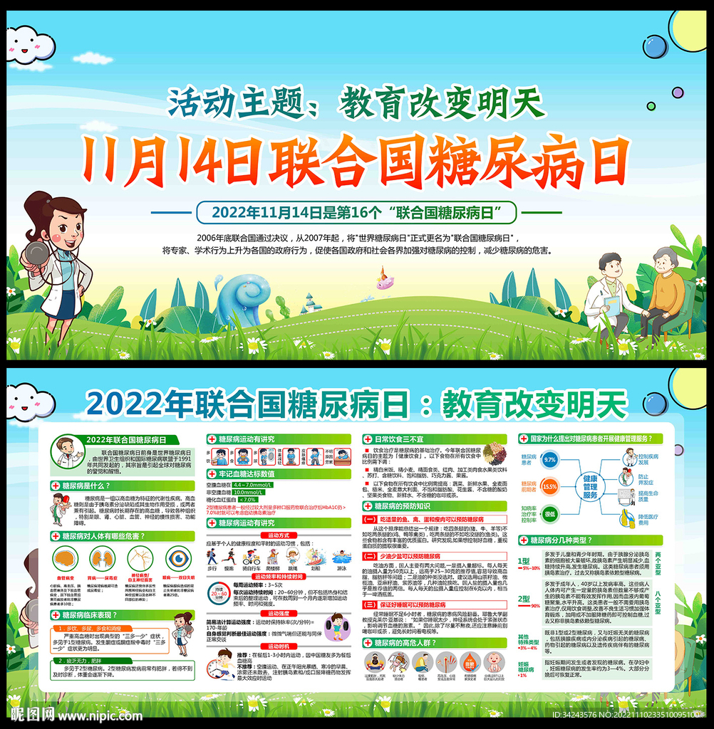 2022年联合国糖尿病日