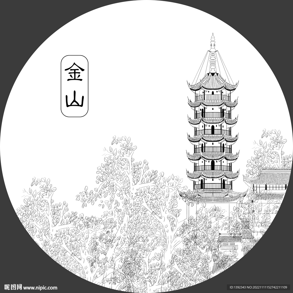 镇江金山寺