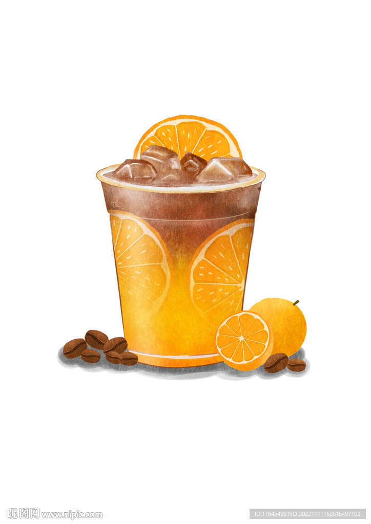 橙子咖啡