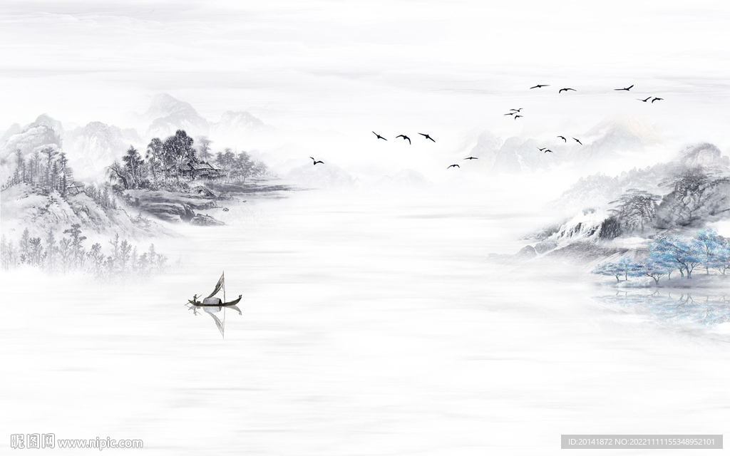 水墨山水