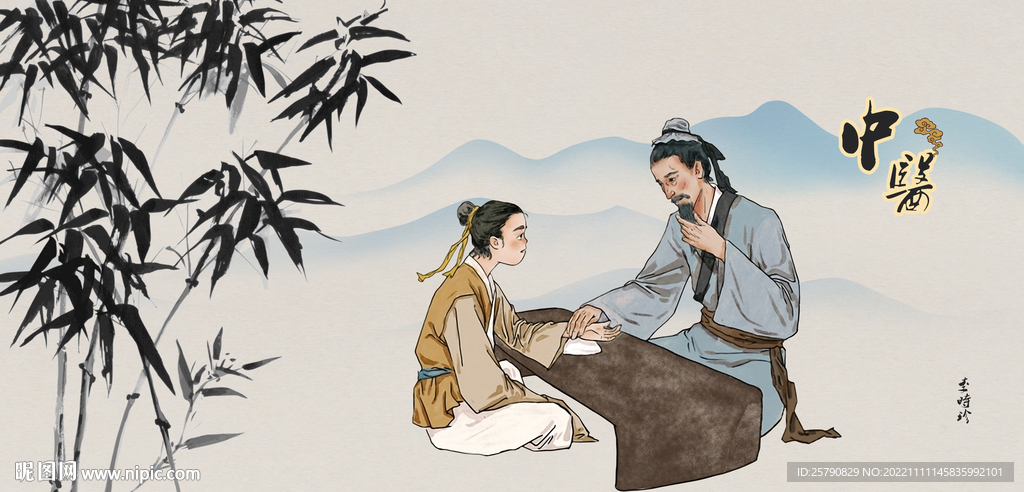中医诊脉中医