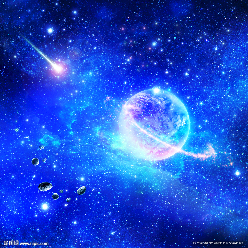 蓝色星空
