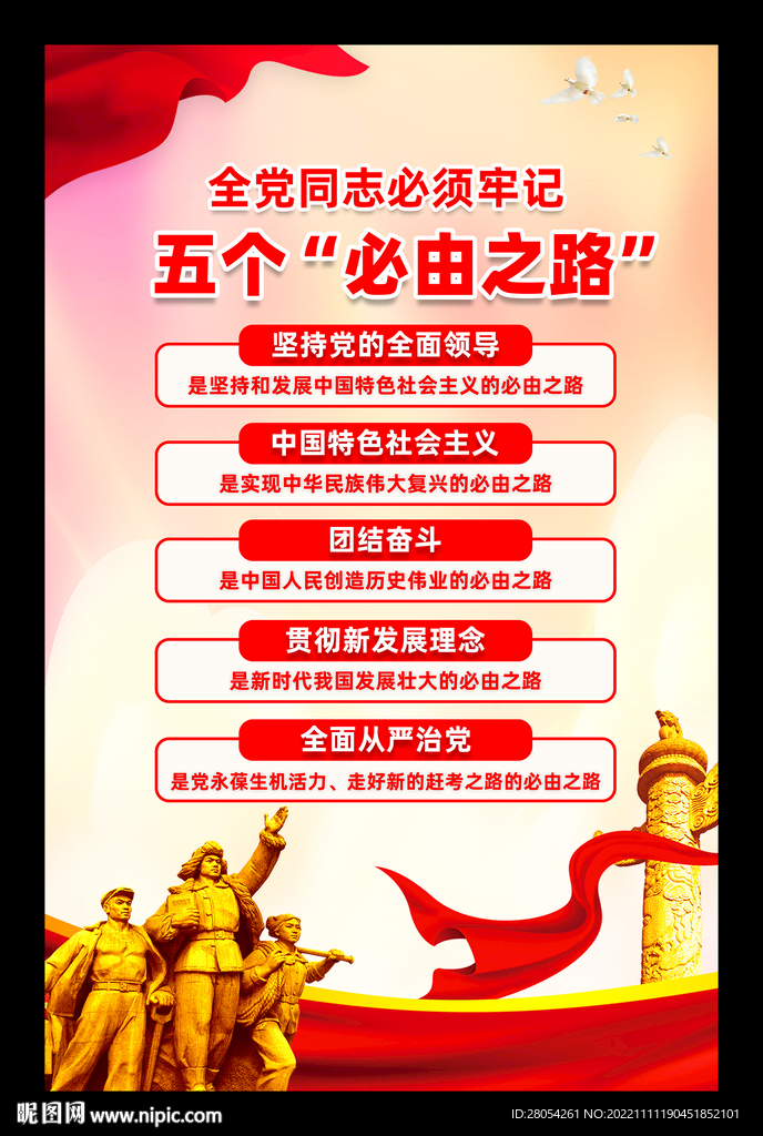 五个必由之路