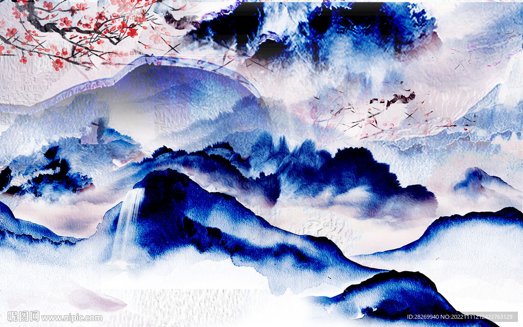 水墨山水 