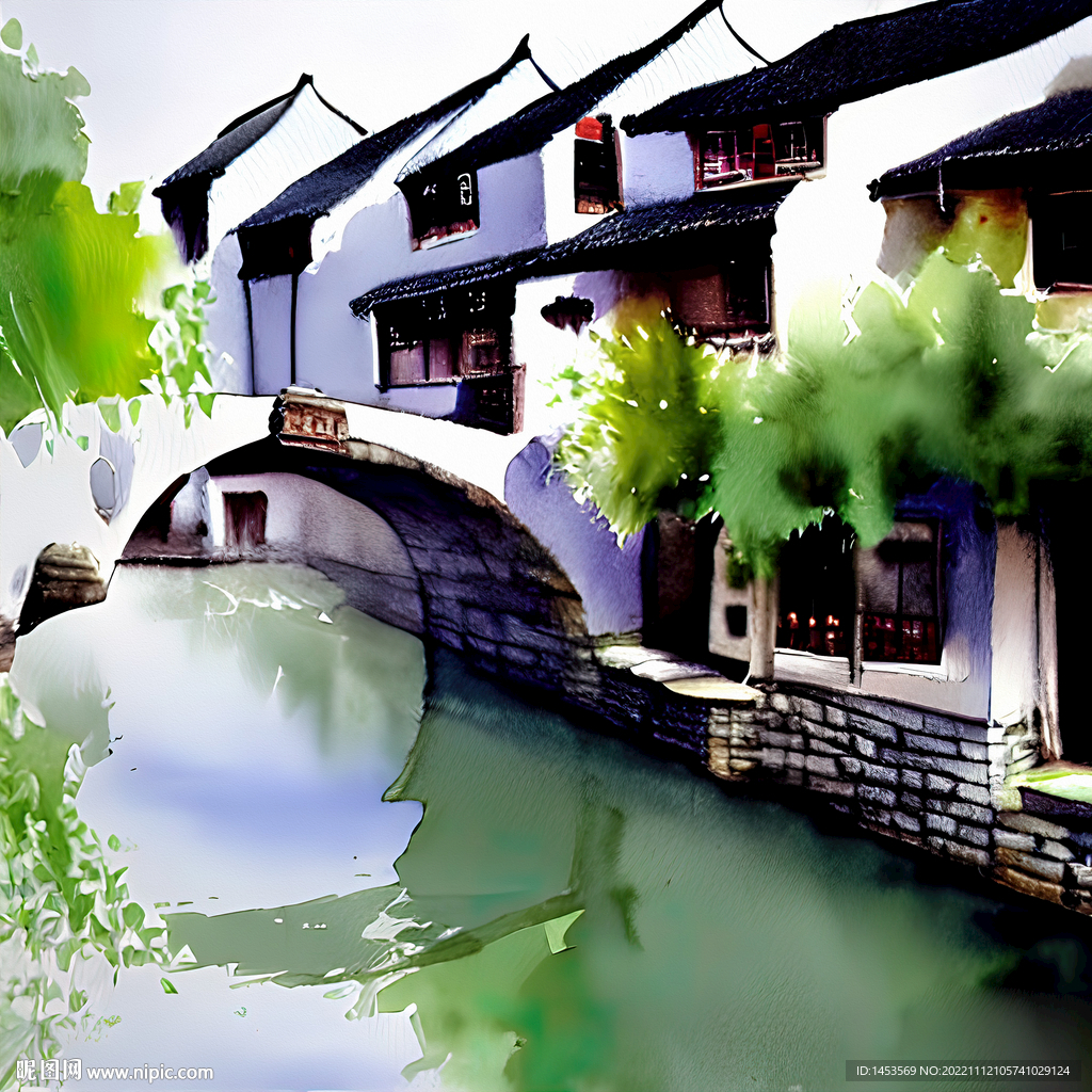 水墨江南