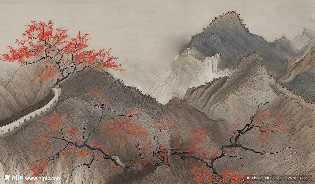 长城古画