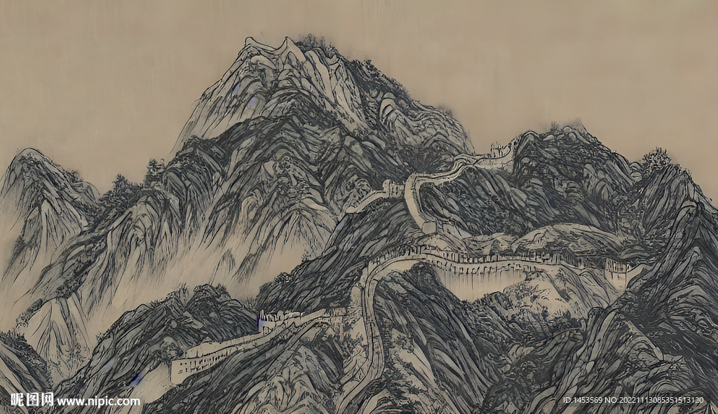 长城素描