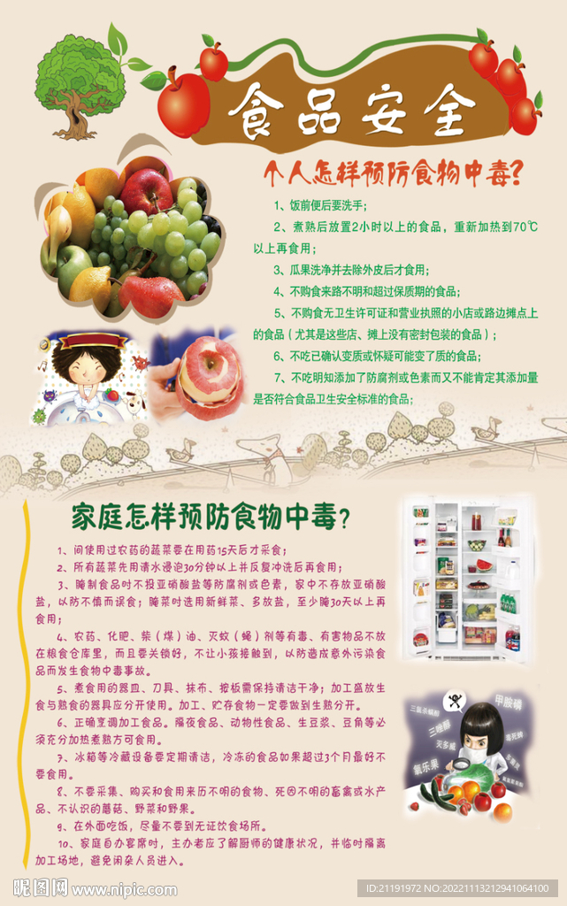 食品安全海报
