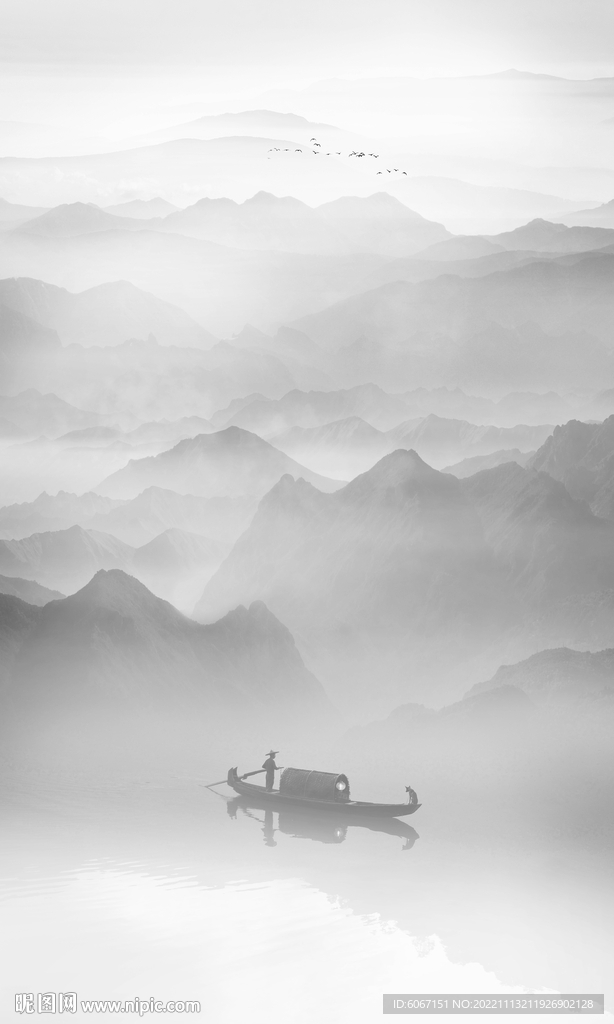 意境山水画
