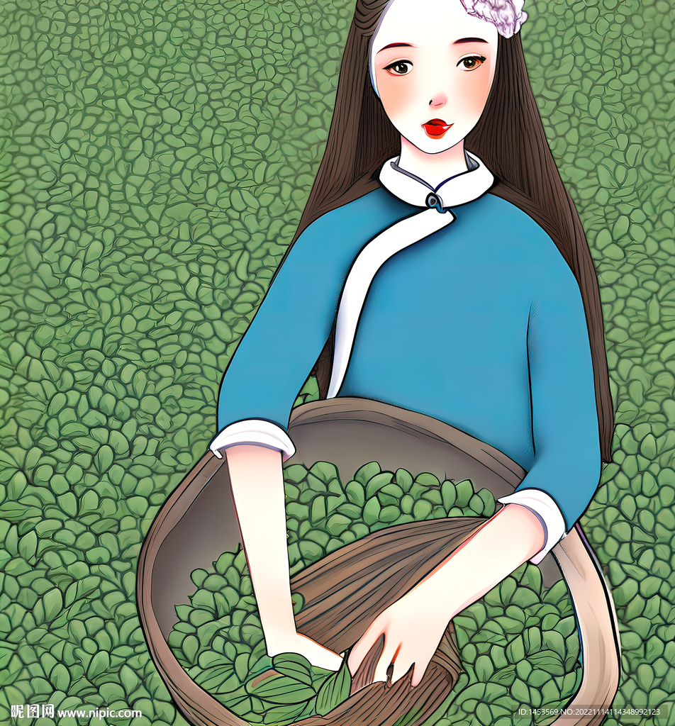 采茶的少女