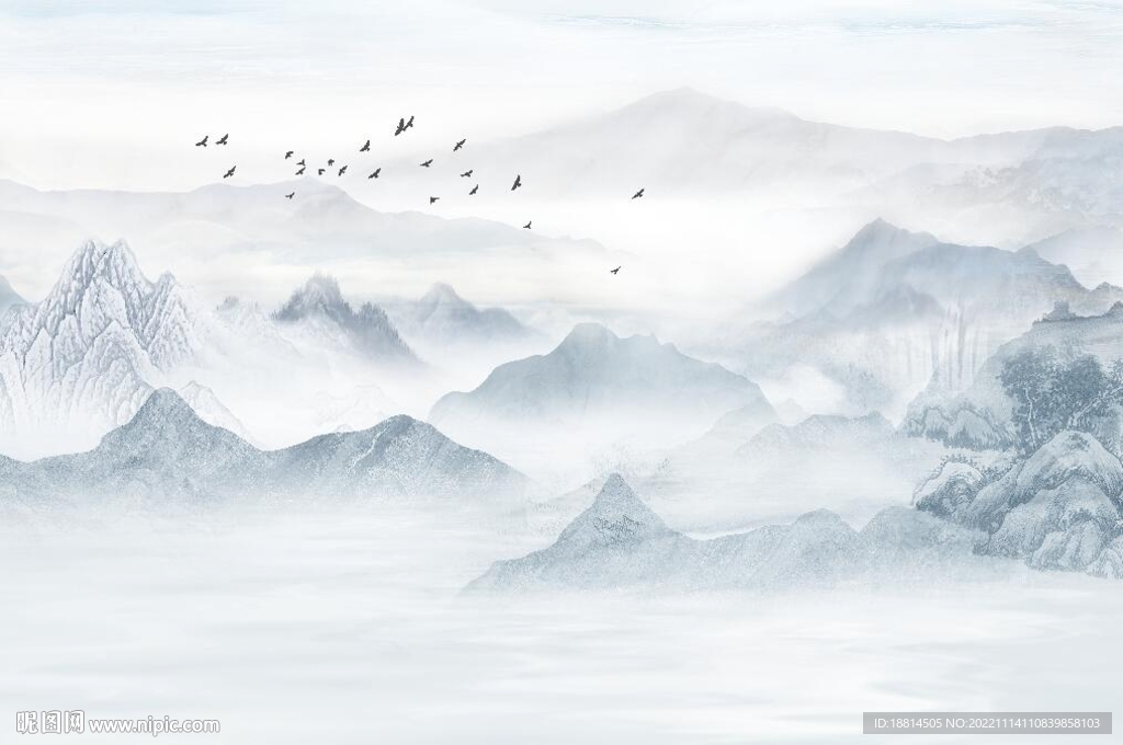 新中式电视背景墙