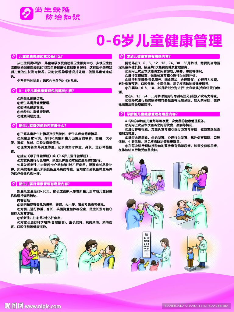 0-6岁儿童健康管理