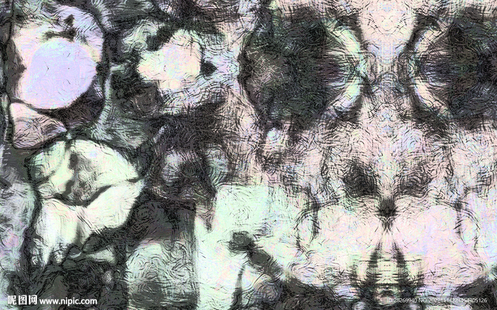 肌理画 