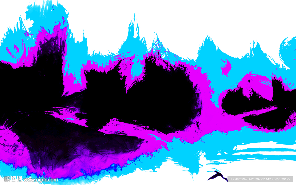 水墨山水 
