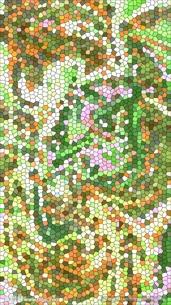 玻璃拼贴图案