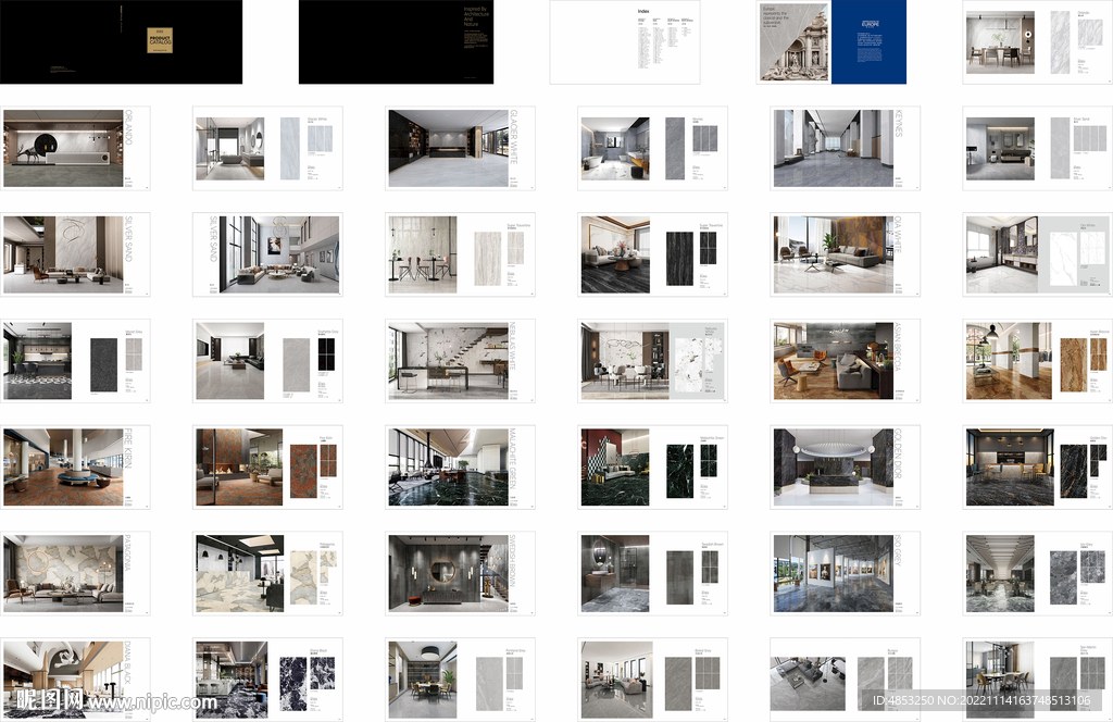 瓷砖画册