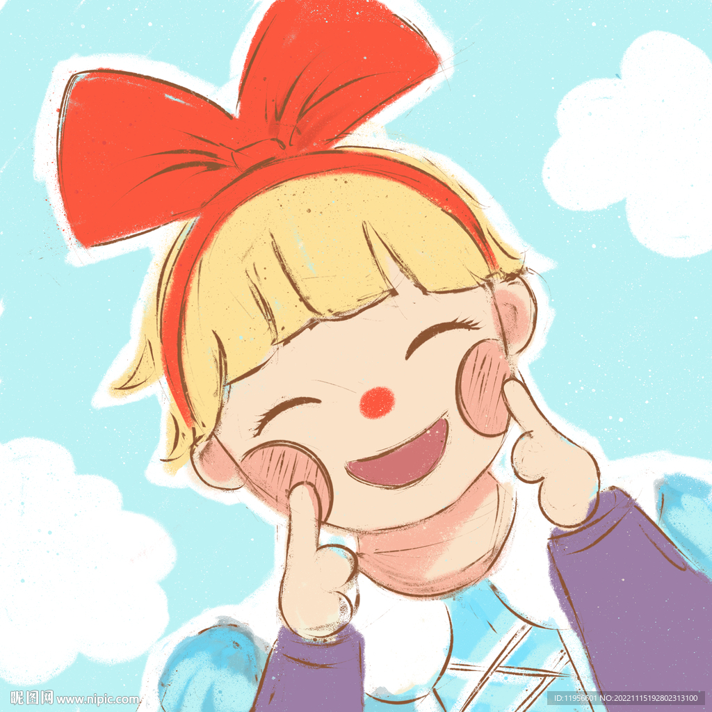 可爱女孩