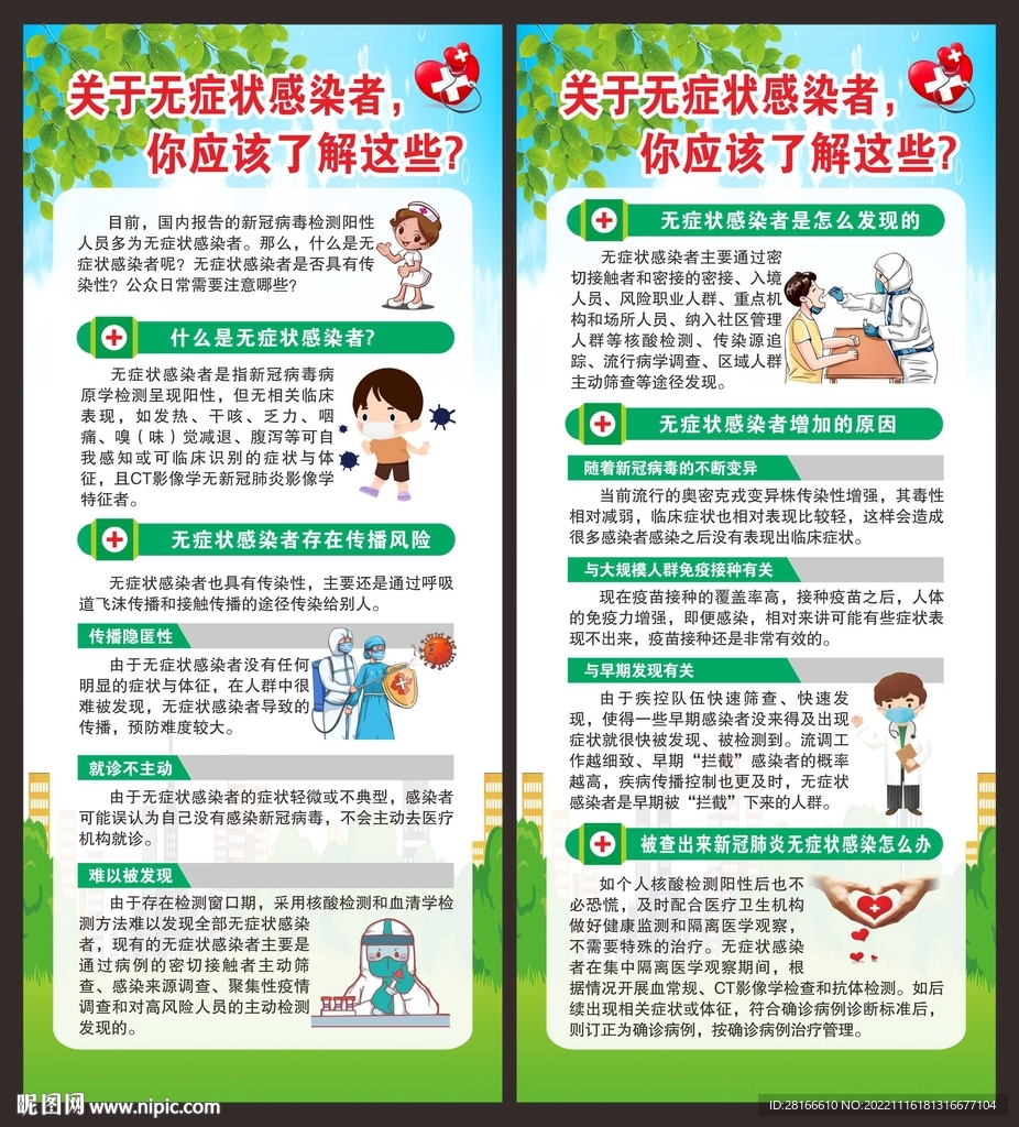 健康教育知识展架