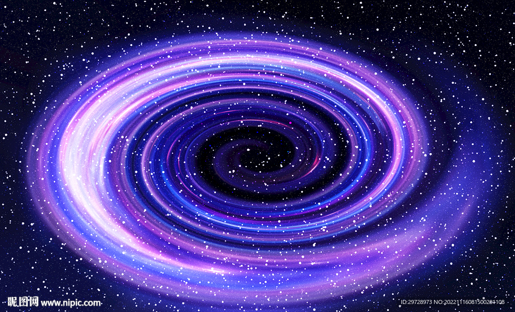 唯美漩涡星空