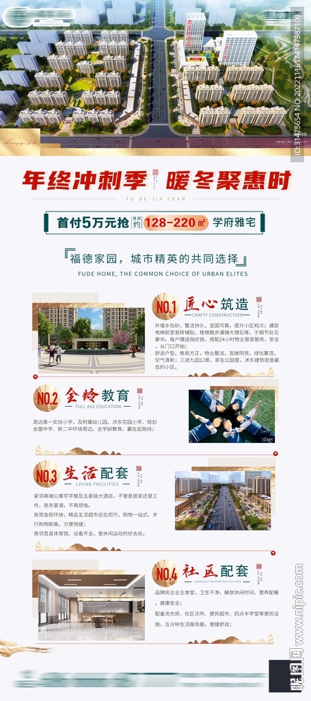 地产价值点展架