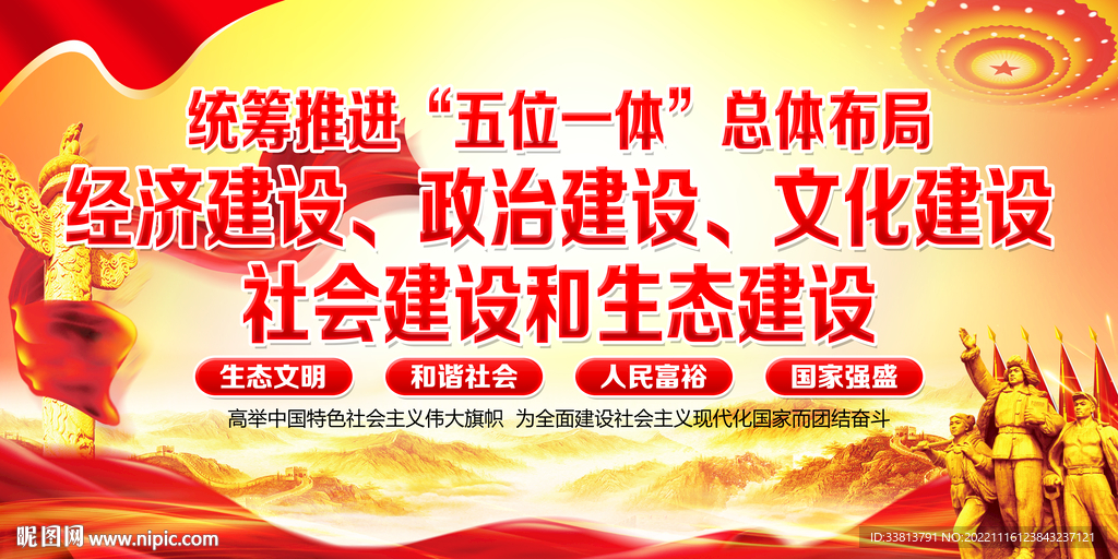 五位一体总体布局