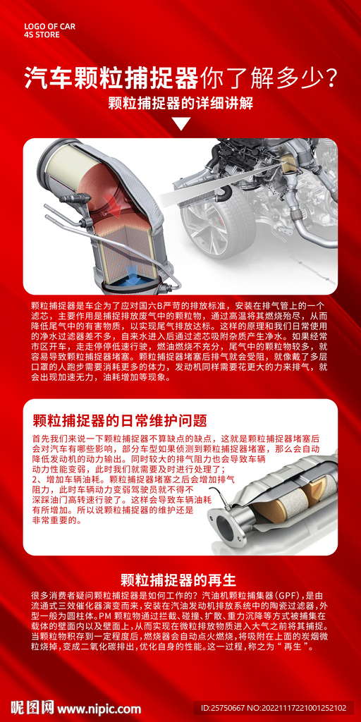汽车颗粒捕捉器