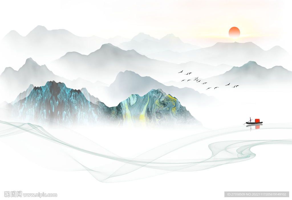 山水画