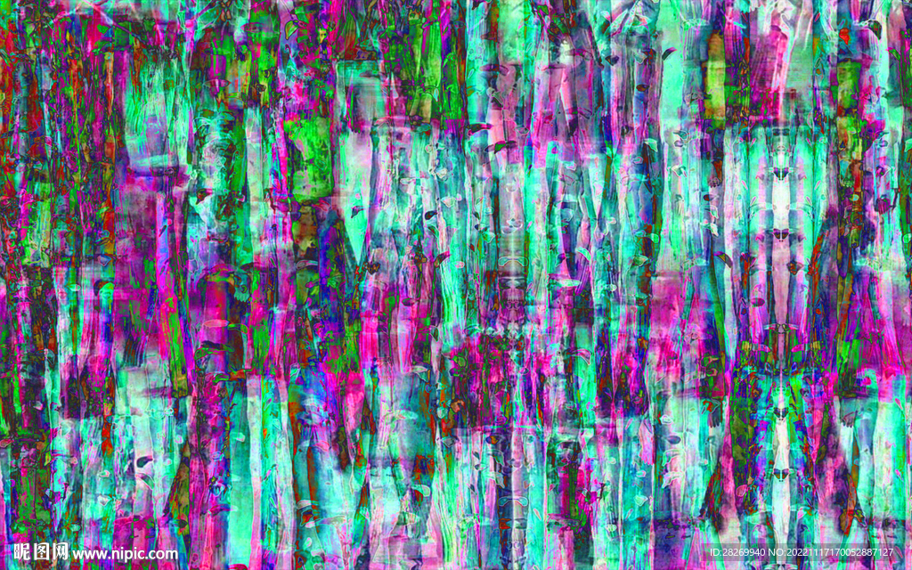 抽象油画 