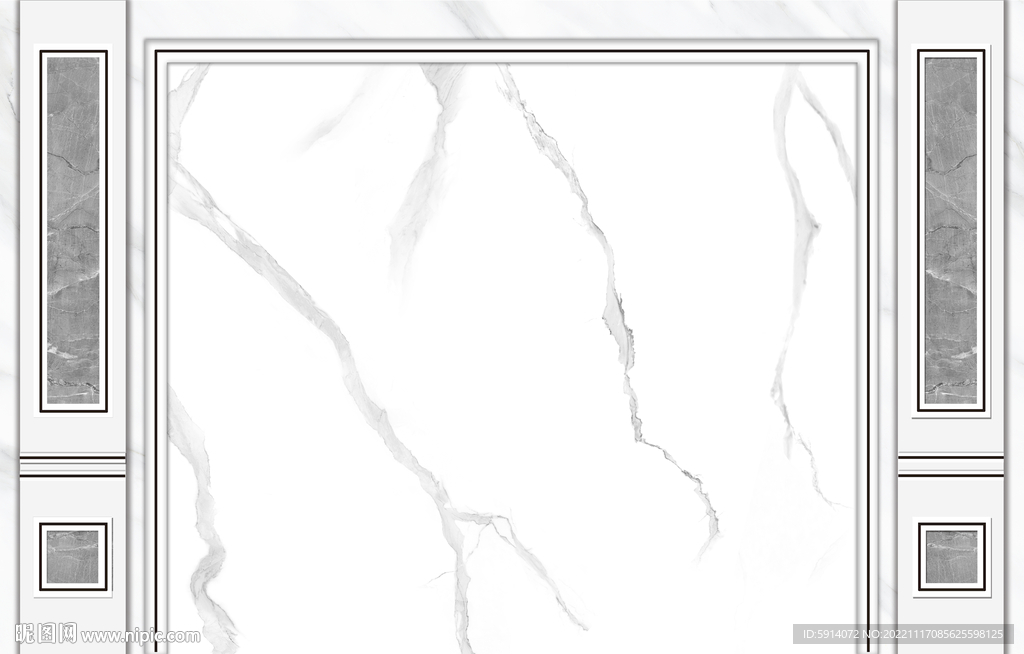 大理石背景墙 灰白根大理石纹理