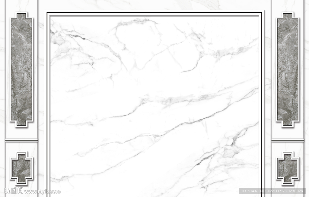 大理石背景墙 灰白根大理石纹理