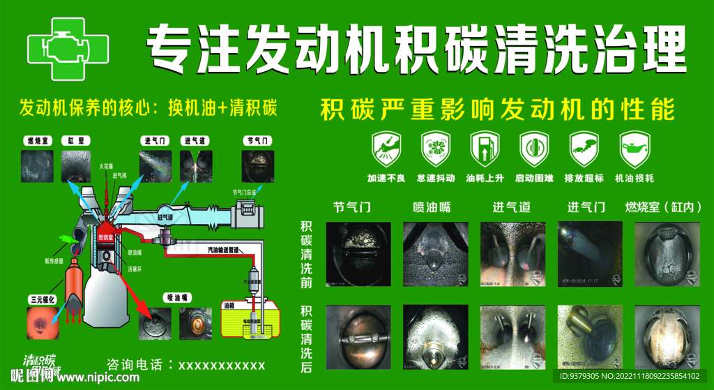 发动机积碳清洗