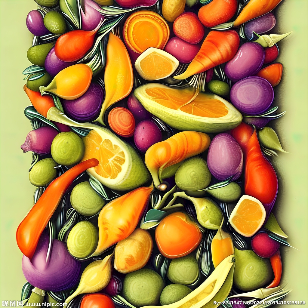 蔬菜水果插画