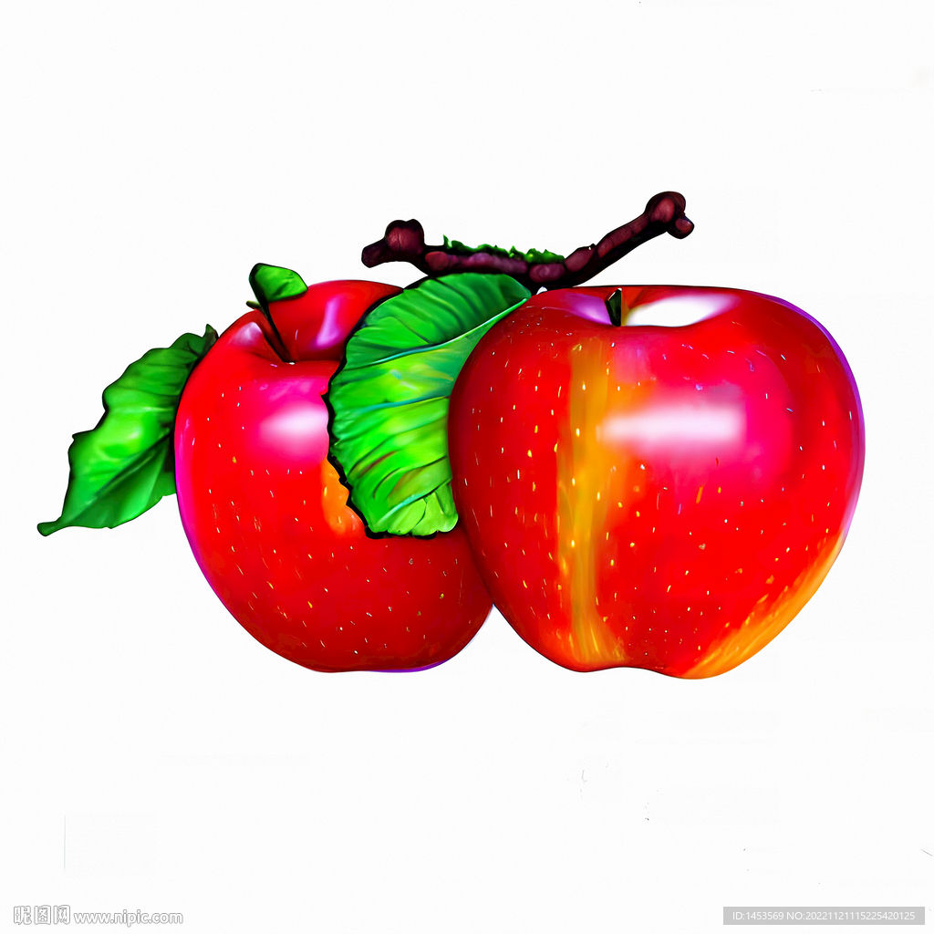 苹果插画