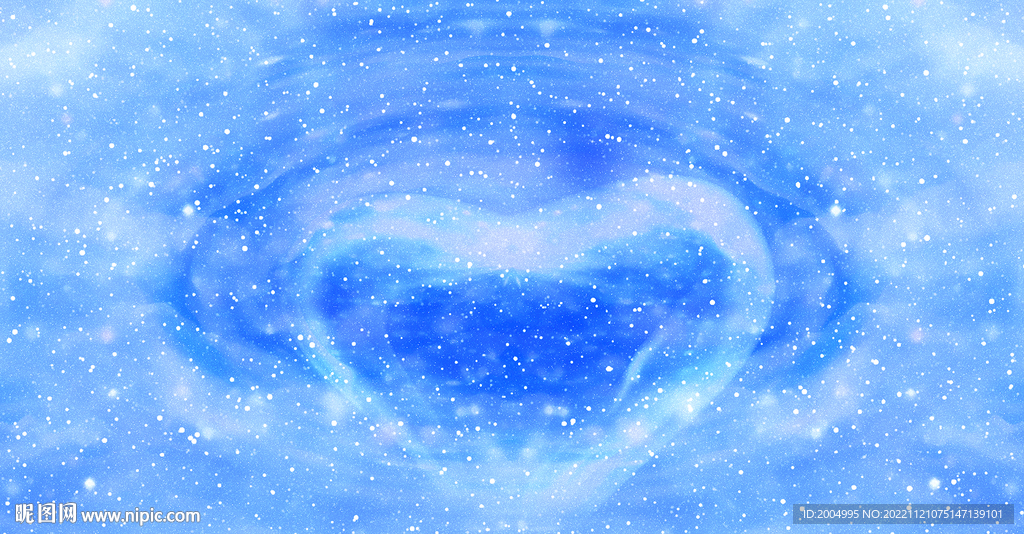 蓝色星空婚礼背景