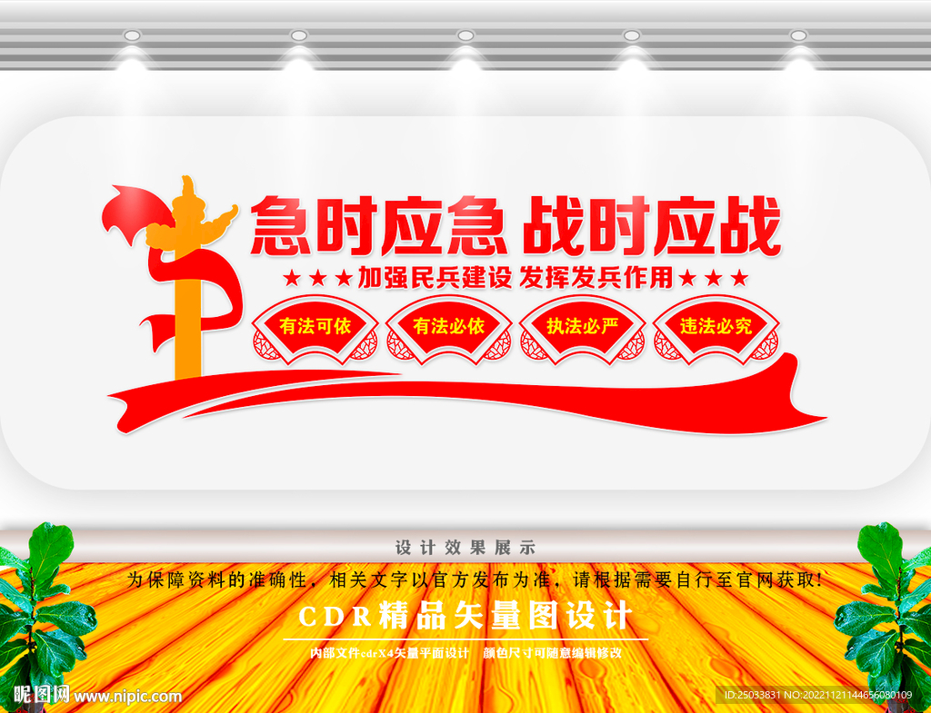 急时应急战时应战文化墙    