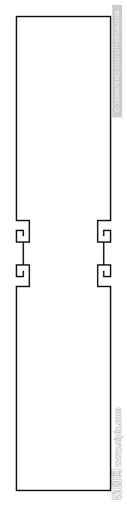 高清分层透明底平开门打印图