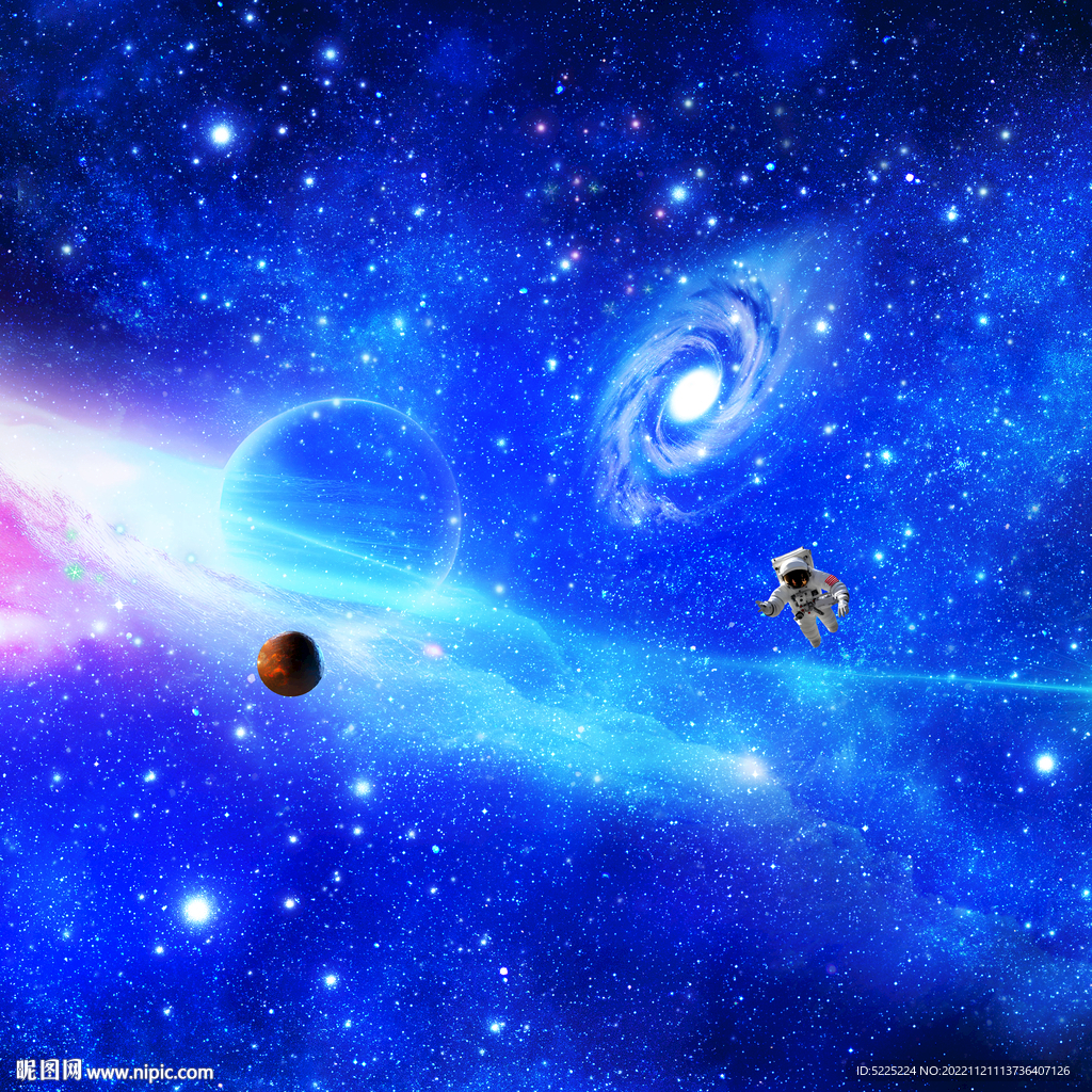 蓝色星空