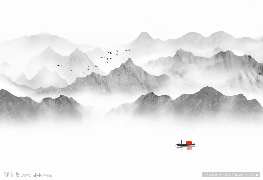 新中式山水